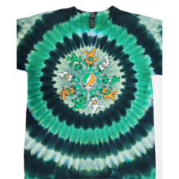 Grateful Dead Irish Bears Tie Dye Shirt